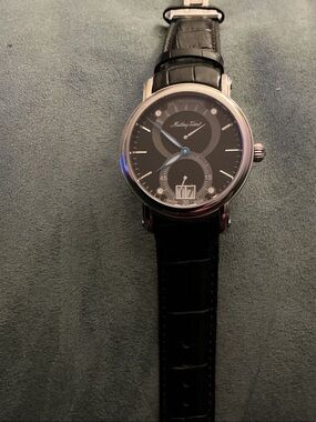 Mathey-Tissot Black Dial Men's Dress Watch